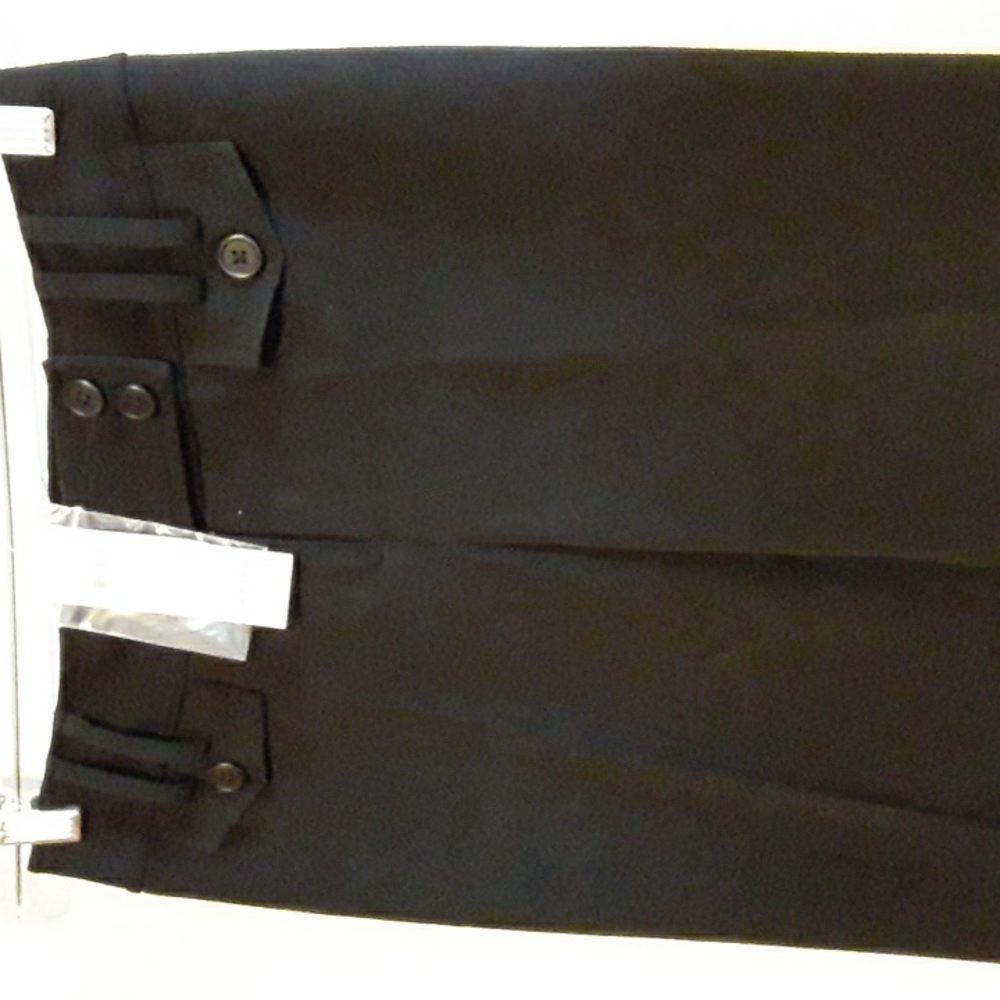 NWT Ann Taylor Loft Julie trouser pant Black Sz 0P